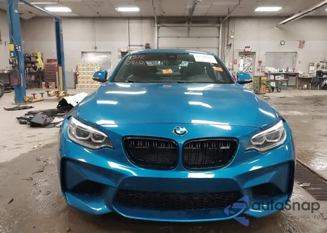 2017 BMW M2 from USA, damaged, VIN WBS1H9C52HV886824
